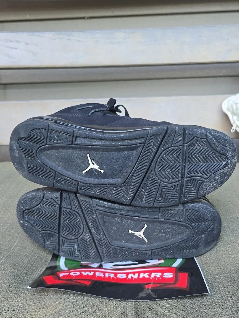 Jordan Black Suede Low-Top Sneakers BLAK CAT